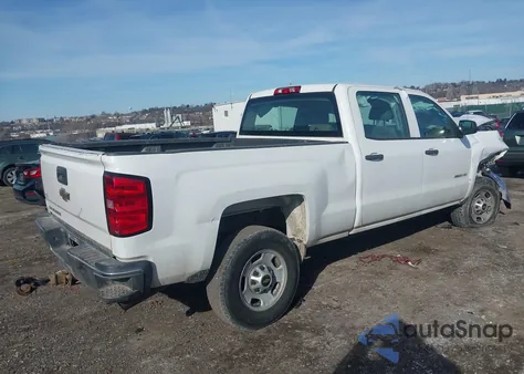 2015 Chevrolet Silverado из США, поврежденный, VIN 1GC1CURG0FF502201